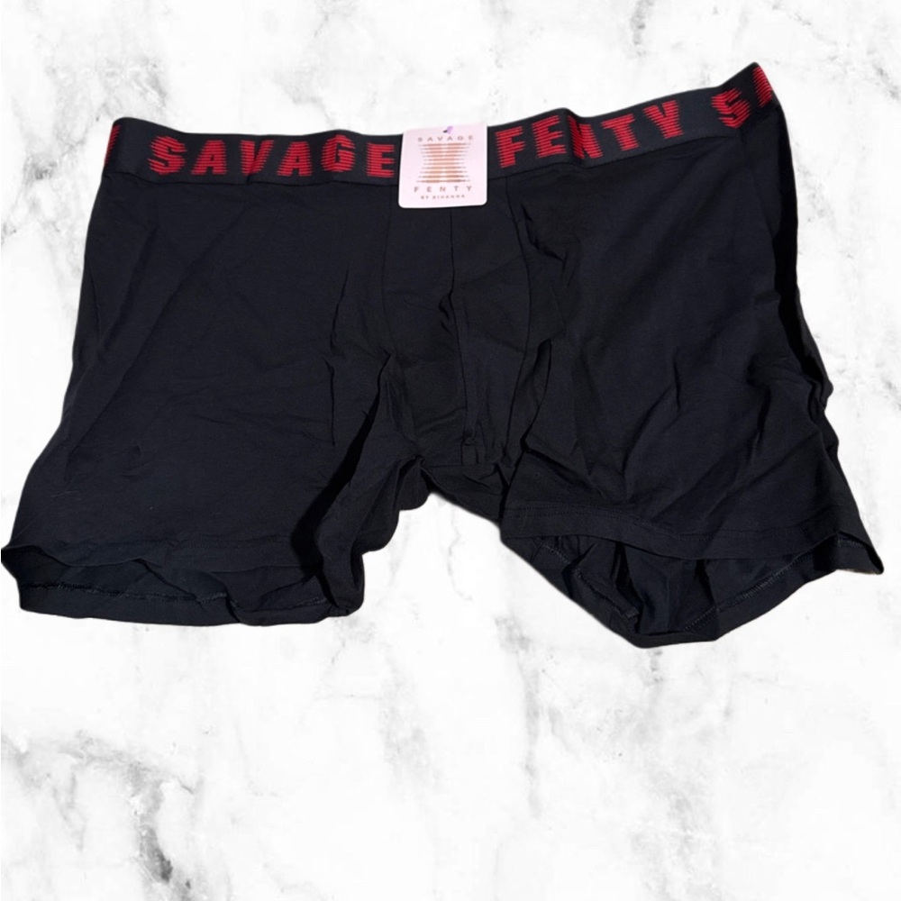Savage X Fenty Black Men's Boxer Briefs
